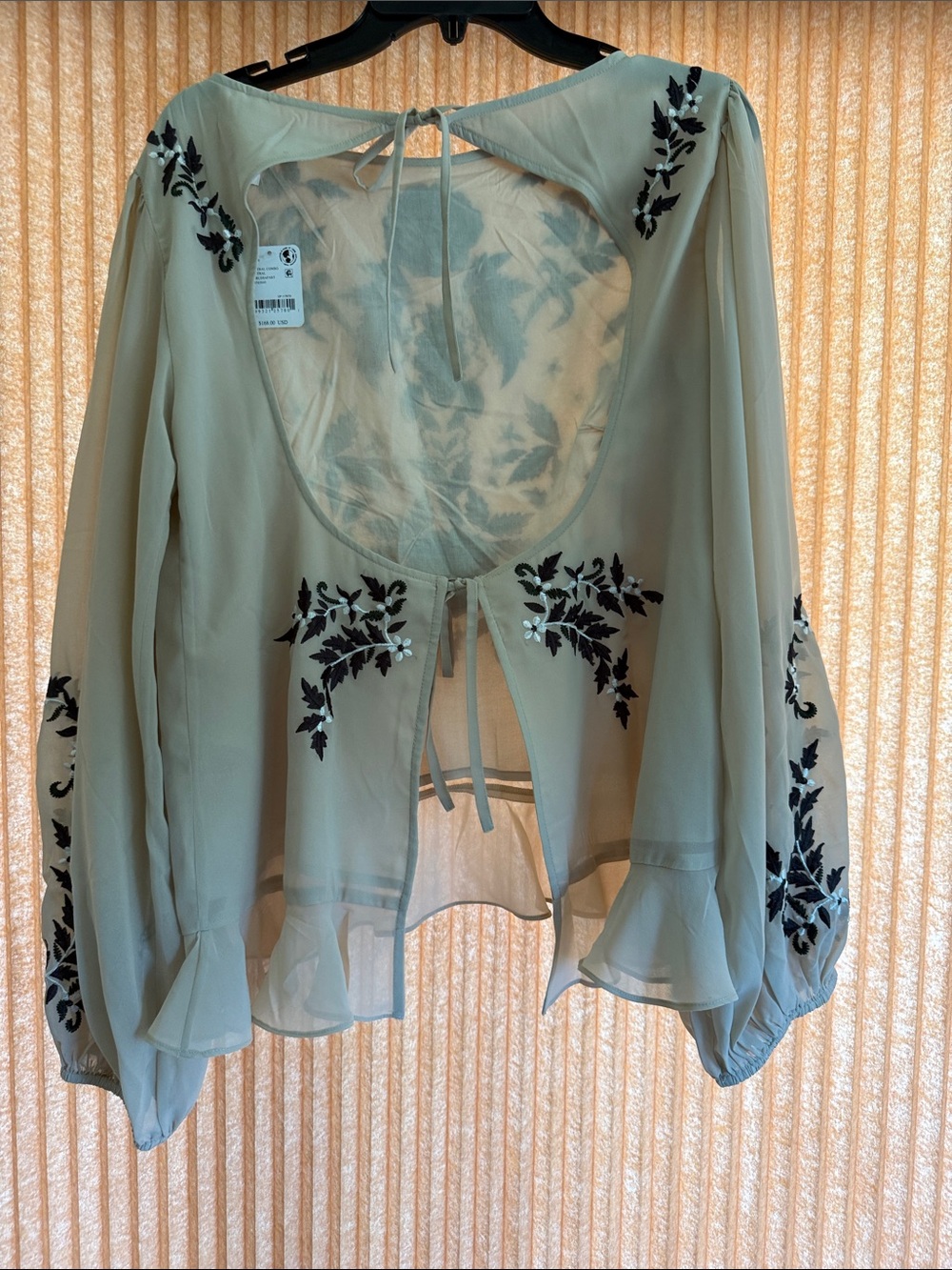 Free People World’s Apart Blouse NWT Size S - Picture 4 of 6